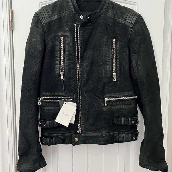 Balmain motto jacket men’s - Picture 2 of 2